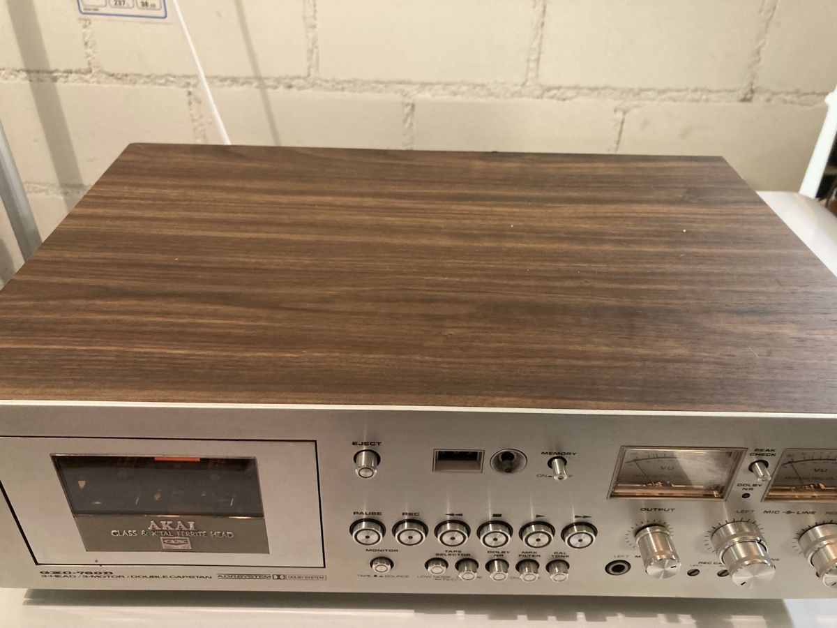 Akai Aufnahmegeräte: Akai GXC-760D Kassettendeck – Defekt aus Lenzburg von HanspeterT 3
