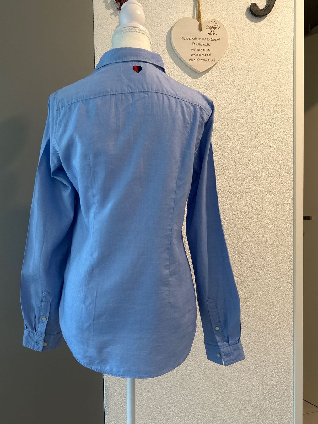 Tommy Hilfiger Camicette: Damen Bluse hellblau von Tommy Hilfiger Grösse 6 – Usato da Brunnen venduto da Nala2929 5