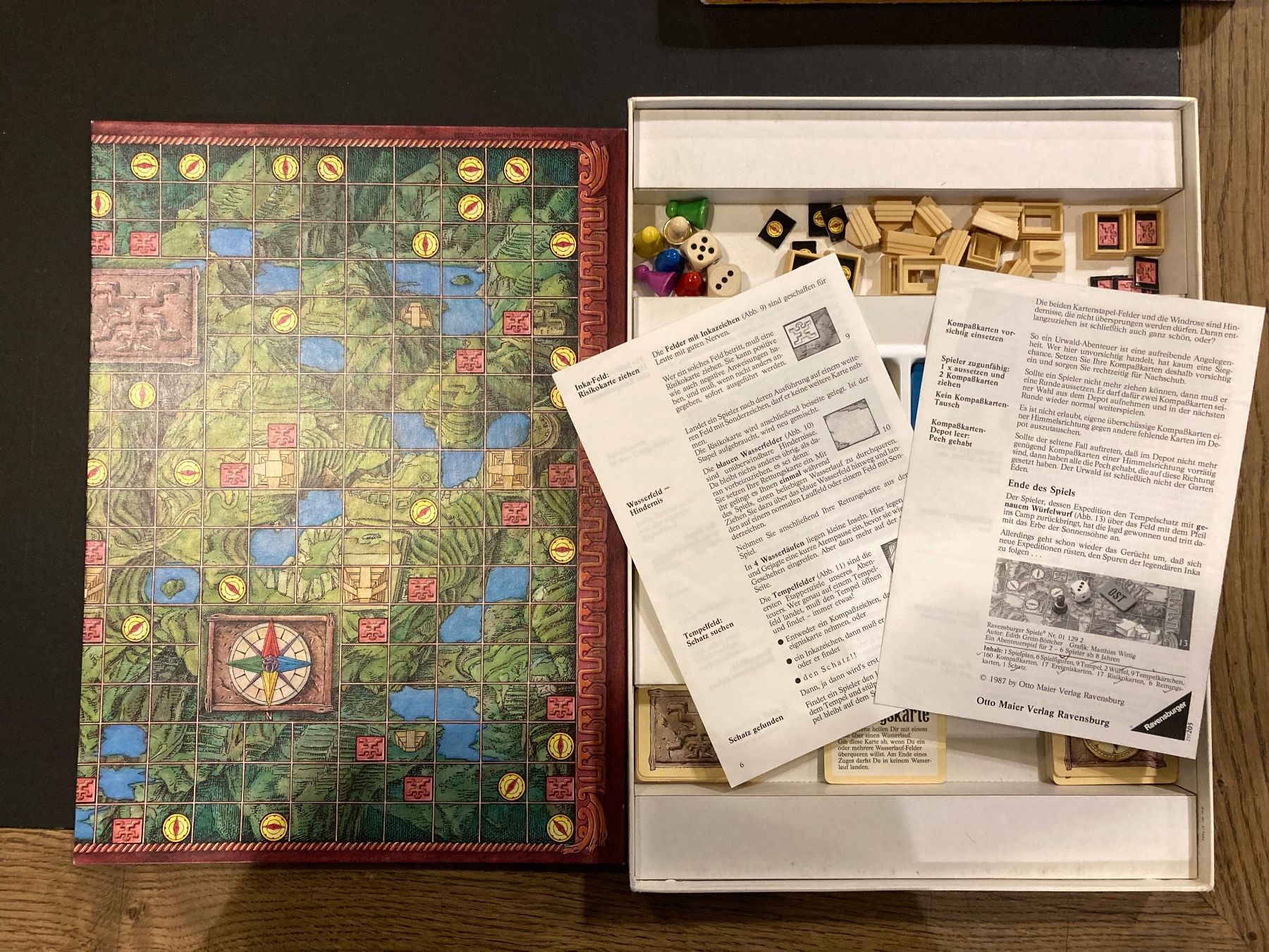 Ravensburger Giochi: Ravensburger-Spiel: der Schatz der Inka, 1987 – Usato da Winterthur venduto da mailer57 2