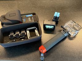GoPro Hero9 Action Cam - top in Schuss - inkl. Zubehör