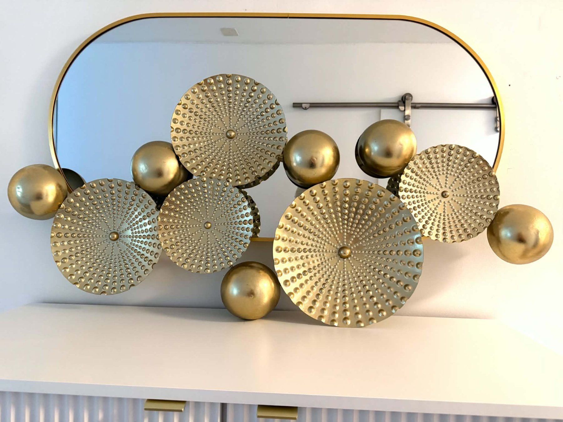 Tutte le decorazioni: Sehr grosse goldige Deko Element – Usato da Bern venduto da MIR-IAM 1