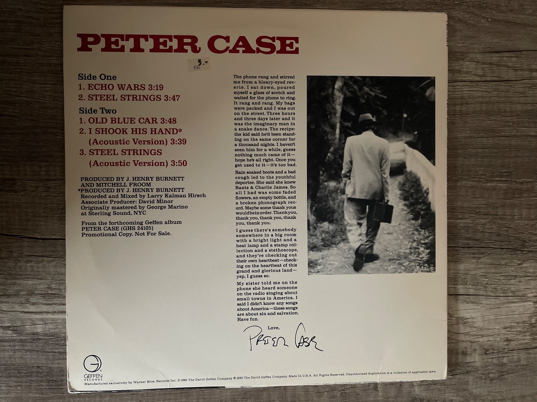 Vinyles: A194/Peter Case – D'occasion à Frutigen par Philippe_jsp 1