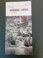 Prospekt / Hotel Berghus Arosa - Ausgabe ca. 1930