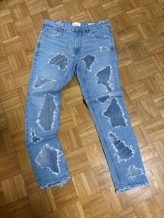 Costum blue jeans