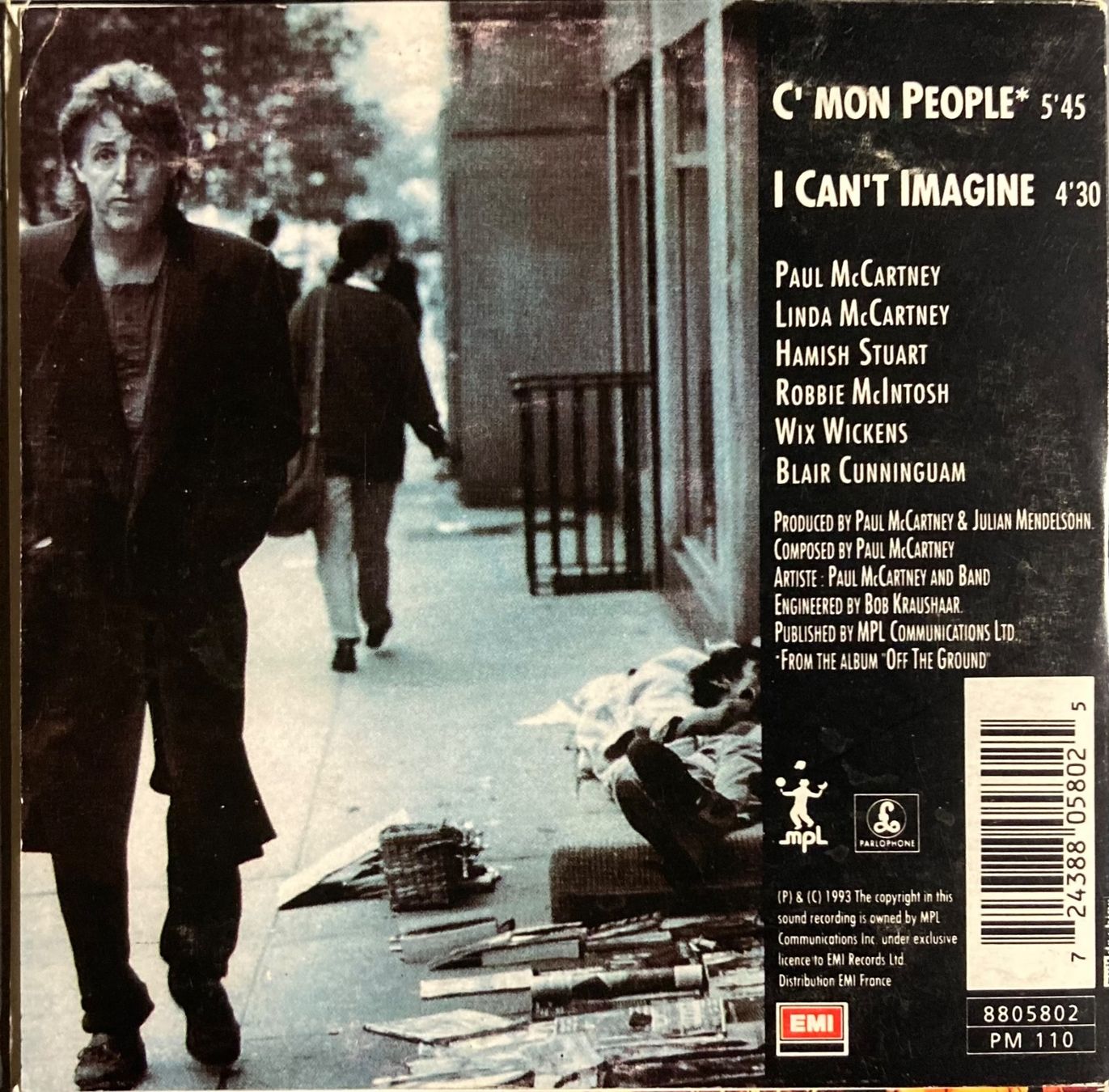 CDs: PAUL MCCARTNEY - C'MON PEOPLE – Gebraucht aus Poliez-Pittet von Newtown-Records 1