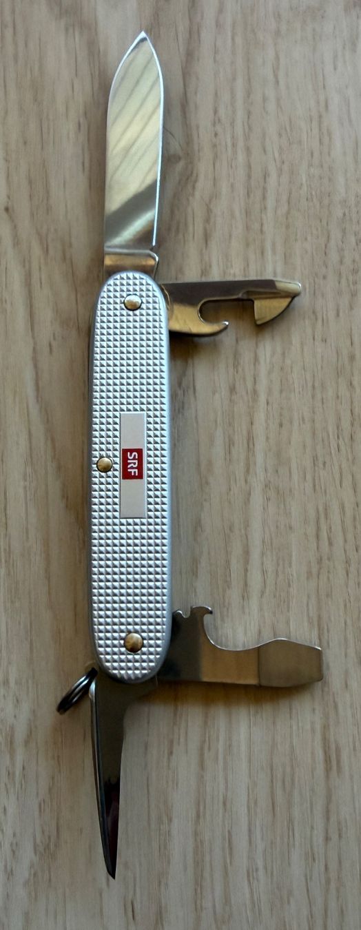 Victorinox Coltelli tascabile: Sackmesser Victorinox mit SRF Logo – Nuovo (secondo la descrizione) da Zermatt venduto da Jduck 3