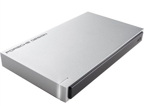 Lacie Dischi rigidi: LaCie 1TB Porsche Design USB 3.0 External Mobile Drive USB 3 – Usato da Genève venduto da RicIT_GE