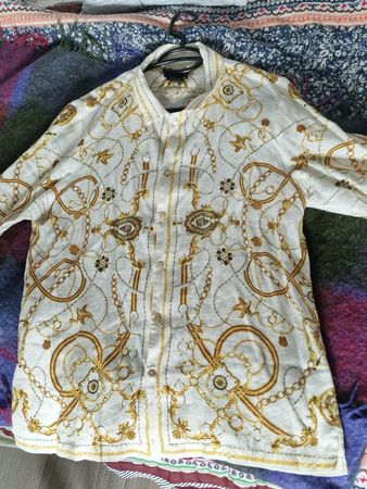Hotel Franks by Camilla Designer Shirt for Men Size M