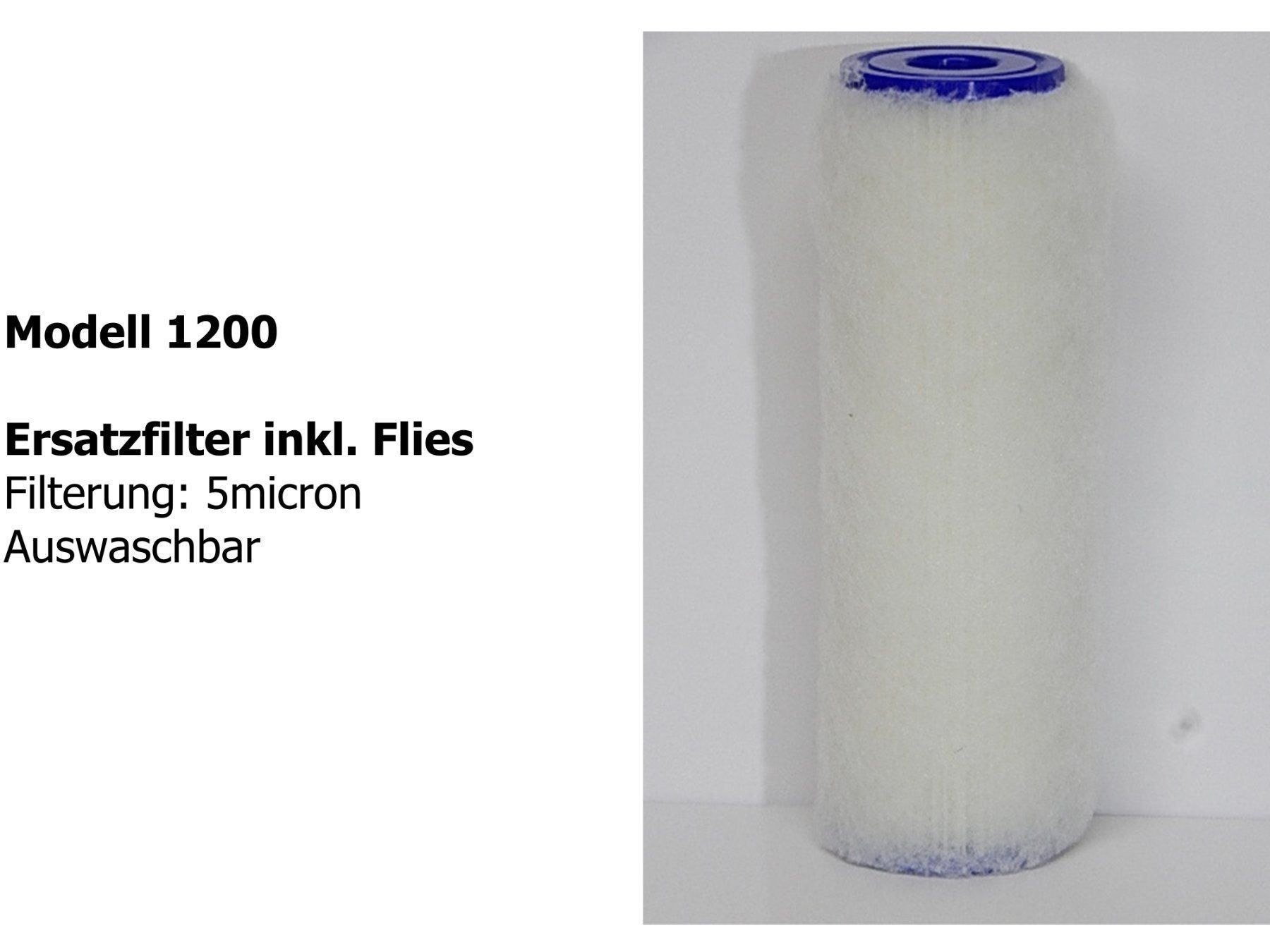 Filtri: Ersatzfilter inkl. Flies Airfilter 1200 – Nuovo e nell'imballaggio originale da Hittnau venduto da Silvio50