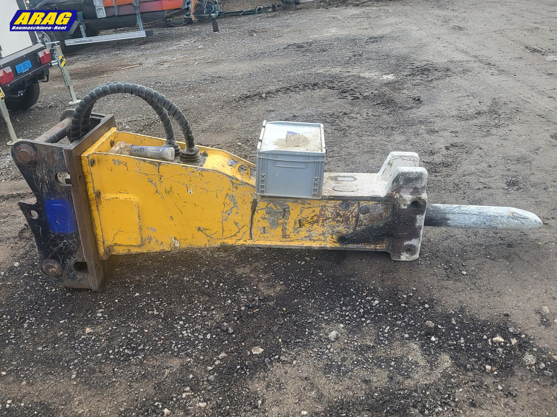 Atlas Copco Tutti gli attrezzi: Atlas Copco / Epiroc MB1000 Abbauhammer – Usato da Hasle LU venduto da Arag08