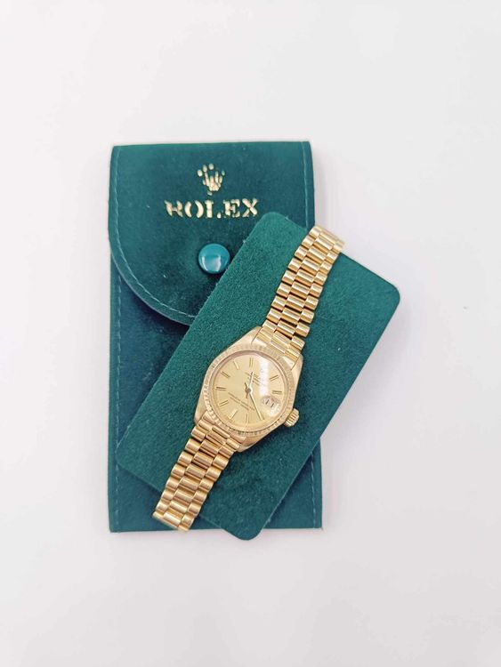 Rolex Orologi: ROLEX OYSTER PERPETUAL DATEJUST IN 18K GELBGOLD, 26MM – Usato da Luzern venduto da EdiGem 6