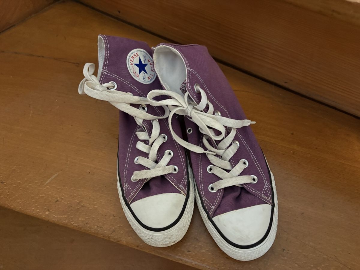 Scarpe da uomo: violette coole converse Gr. 38 – Usato da Baden venduto da jdif 2