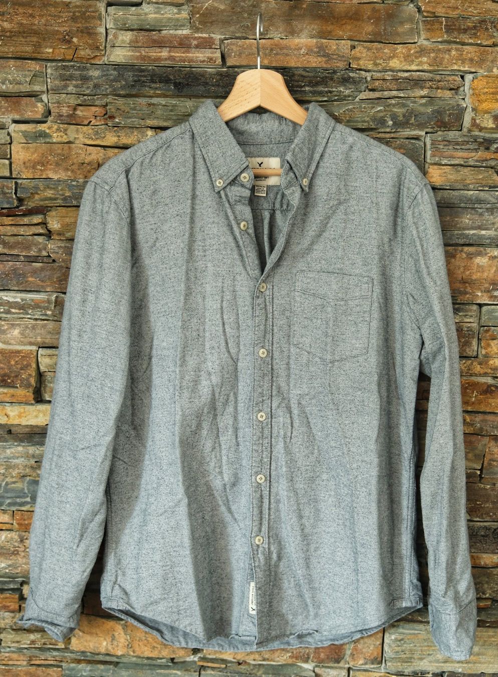 Camicie: Hemd Gr. M AMERICAN EAGLE Classic Fit Herren – Usato da Wohlen AG venduto da Exitburn