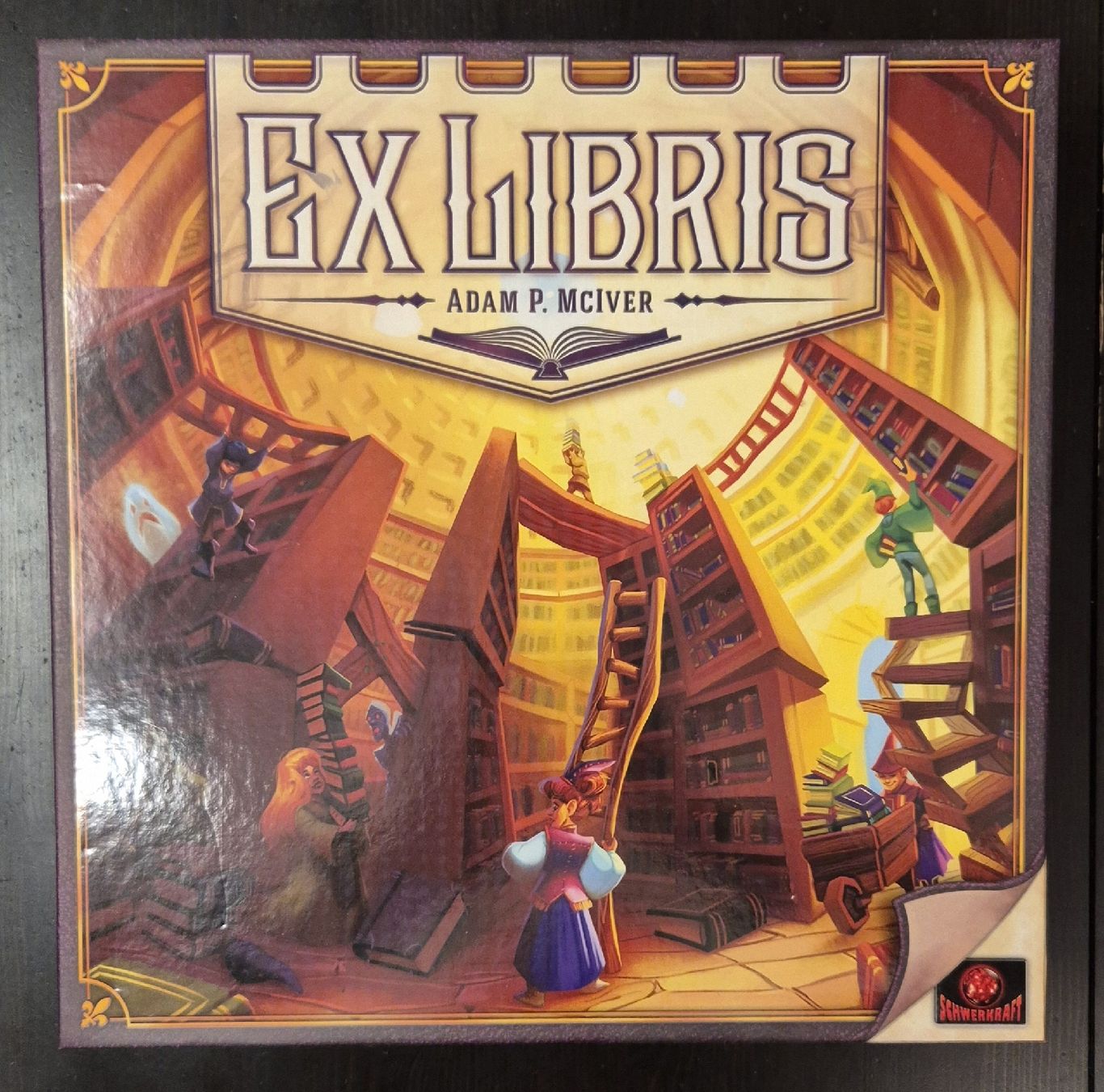 Giochi: Ex Libris Brettspiel Schwerkraft Verlag – Usato da Altstätten SG venduto da bluedine