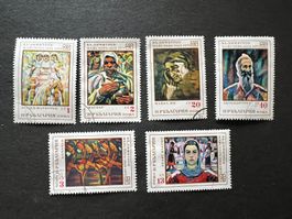 Bulgarien 1972 Paintings  SET gest. (E909)