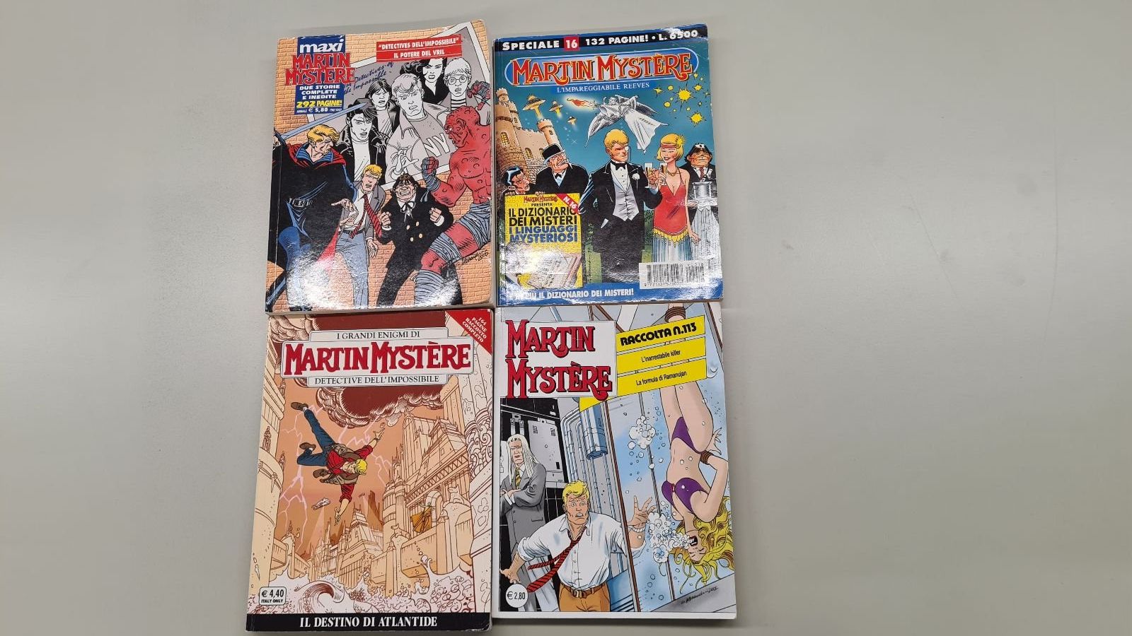 Fumetti: 4 bD Martin Mystère en italien – Nuovo (secondo la descrizione) da Châtonnaye venduto da Jaydee6