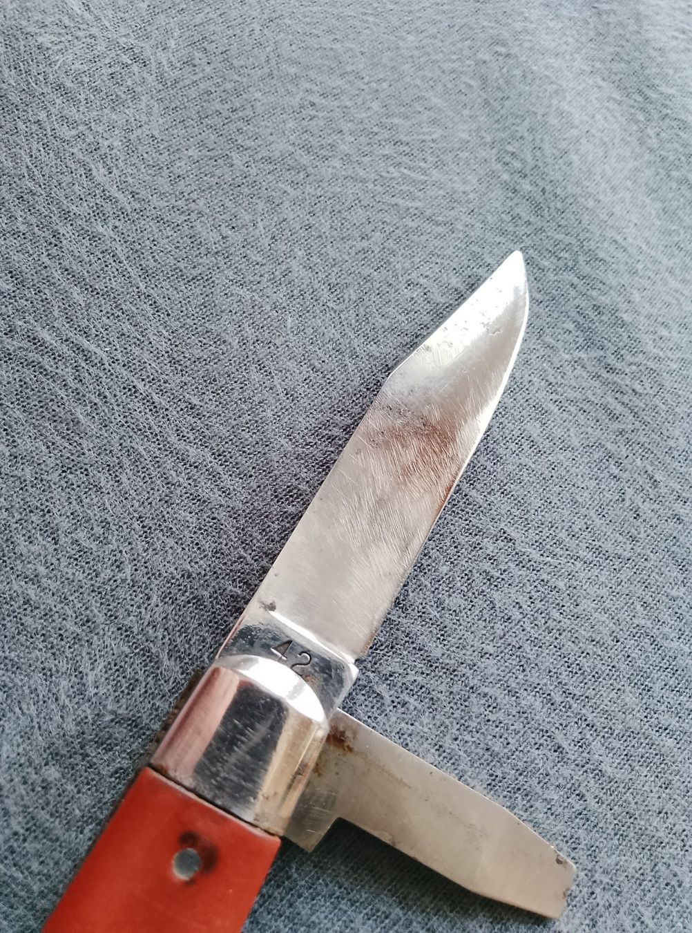 Wenger Taschenmesser: Soldatenmesser Wengerinox P – Gebraucht aus Zermatt von Haspeklo 2