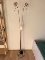 Stehlampe / Leselampe  2-flammig, dimmbar