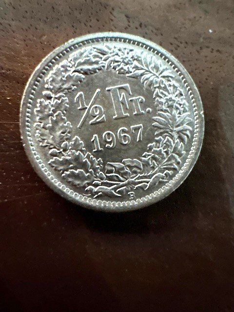 Alle Münzen: +  1/2  Franken  + – Gebraucht aus Winkel von zeho