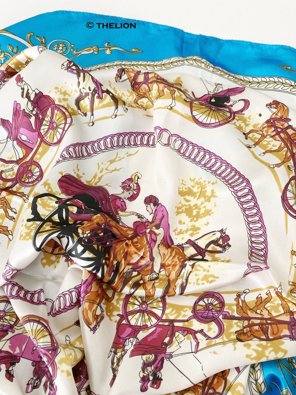 Foulards, Tücher & Schals: Gross Halstuch für Damen – Neu und originalverpackt aus Riehen von Threlion 3