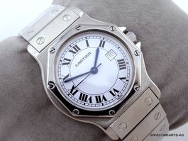 CARTIER SANTOS OKTAGON 2965 AUTOMATIK UNISEX/HERRENUHR