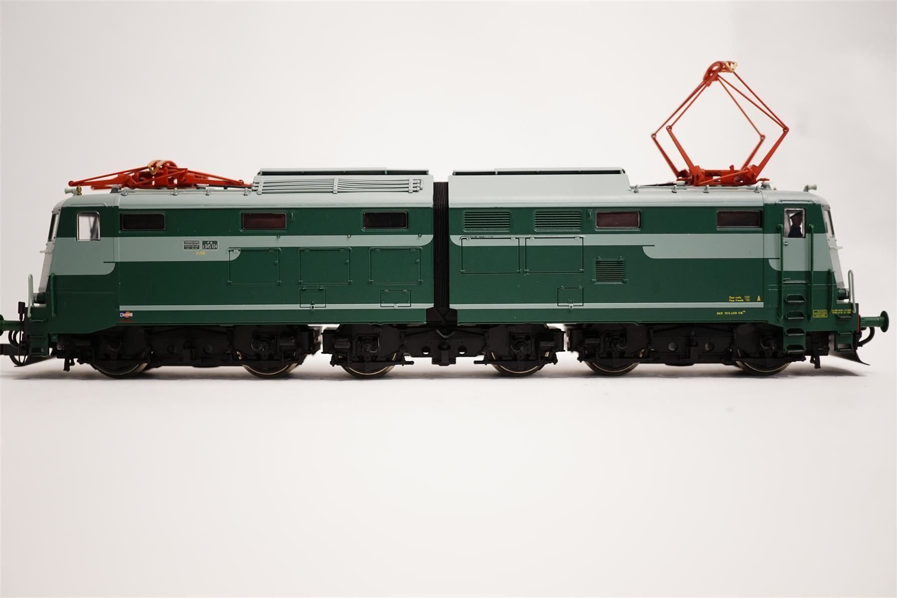 Roco Modellini di ferrovie: 5ƒ Roco 63644 FS E 645 E-Lok grün – Usato da Uetendorf venduto da tigermuegi 1