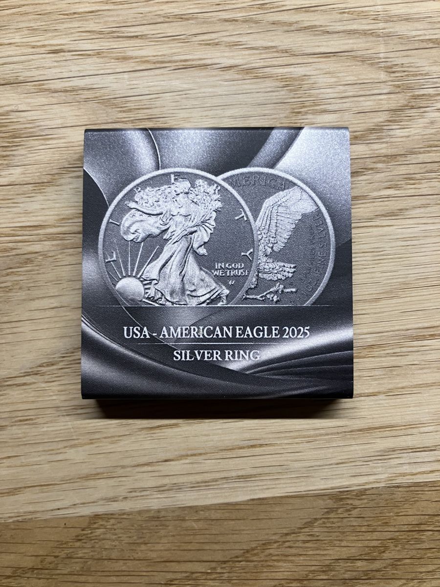 Tutti le monete: American Eagle limitierte Silver Ring Edition – Nuovo e nell'imballaggio originale da St. Gallen venduto da Rennicky 3