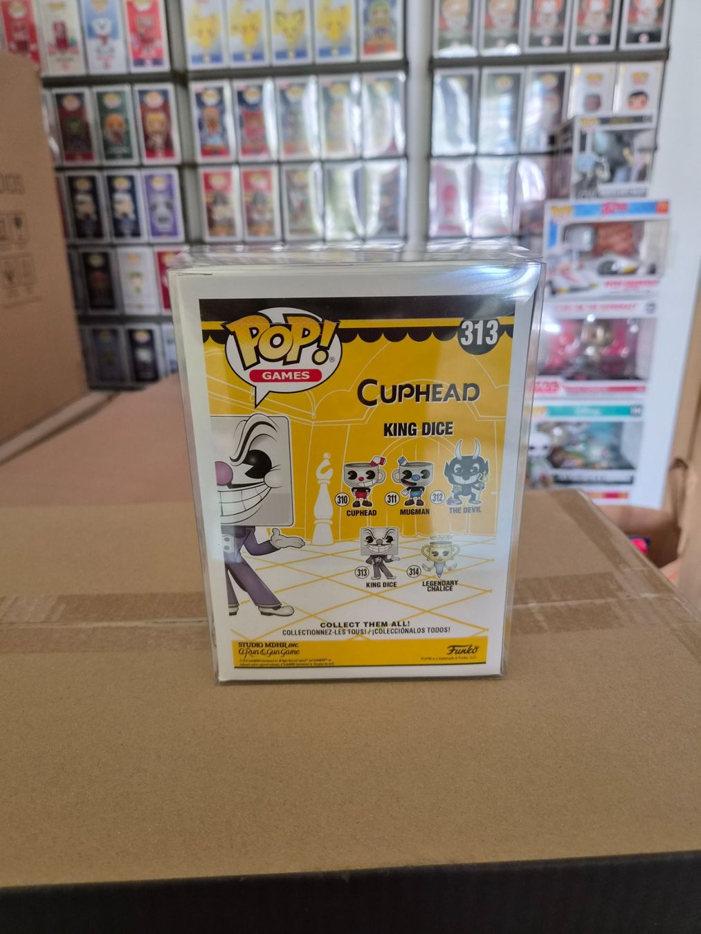 Funko Figuren: Funko Pop King Dice #313 CHASE Limited Edition – Neu und originalverpackt aus Sisseln AG von schenk-figuren 2