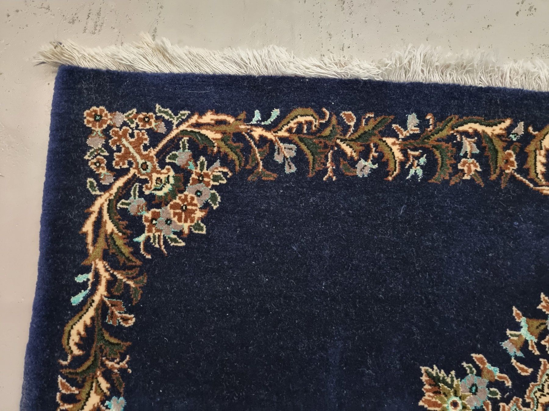 Teppiche: 90x103 Perser Ghom Gereinigt – Gebraucht aus Olten von OrientDeko 2