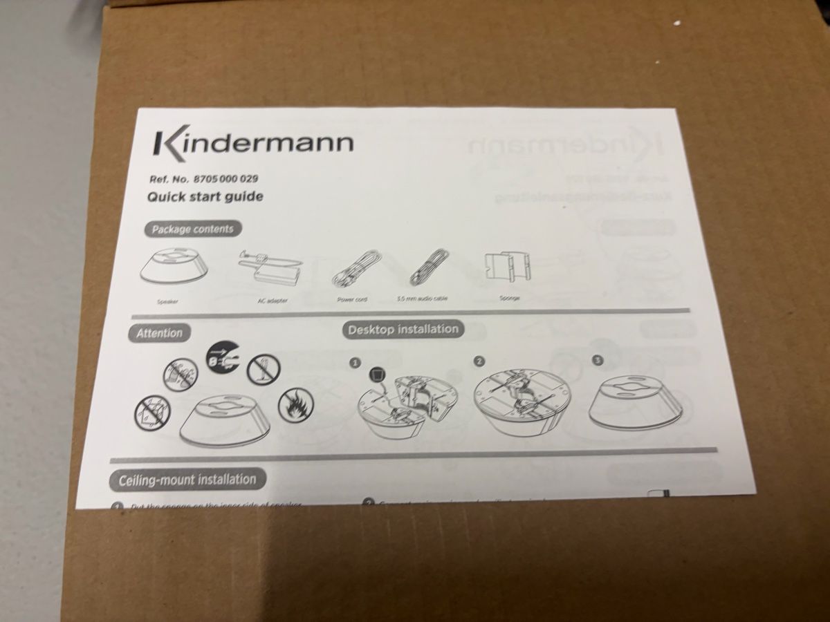 Lautsprecher: Kindermann Active Boxen Dome 20 – Neu (gemäss Beschreibung) aus Uznach von pegasus101 3