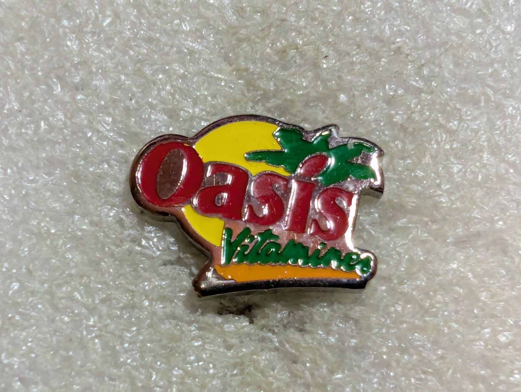 Placchette & Badge: Ansteckpin 170: Oasis – Usato da Oppligen venduto da Pin-Fall-Shop