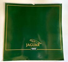 Jahres-Wand-Kalender "JAGUAR 1988"