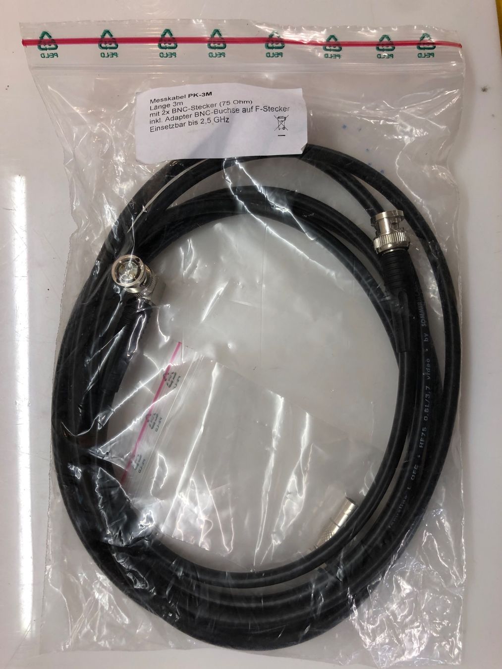 Cavi: Koaxkabel Promax Profi Messkabel PK-3M – Usato da Neerach venduto da Arbimus 4