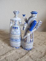 Porzellanfigur von HOLLOHAZA Hungary handpainted Vintage!