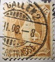 Stehende Helvetia 100B Kat. 140.-