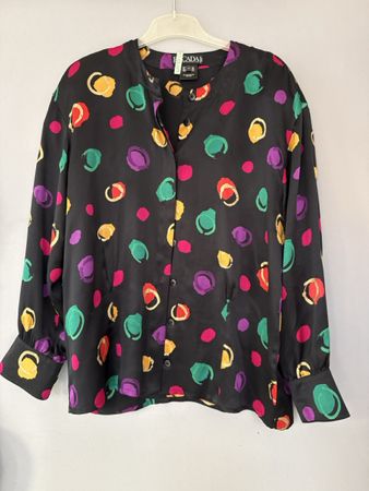 Chemisier Vintage ESCADA en Soie Taille 42