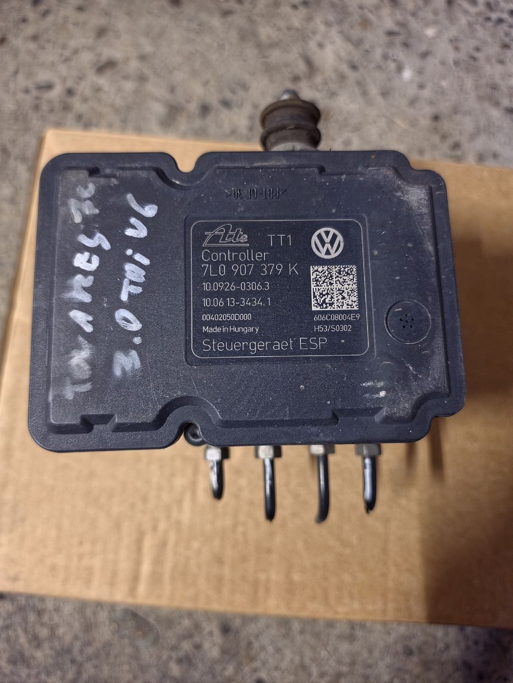 VW Alle Autoersatzteile: VW Touareg ABS Pumpe – Gebraucht aus Oberschrot von mimi180993 1