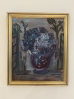 Impressionist still life painting