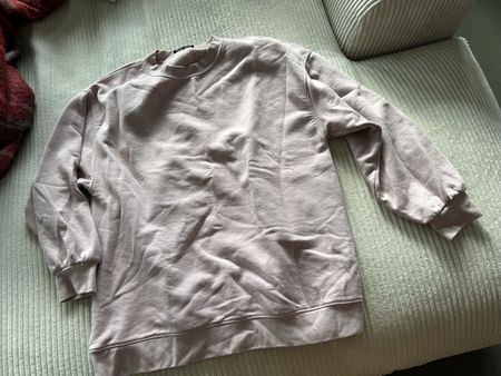 Pull rose oversize Zara, taille M, automne hiver