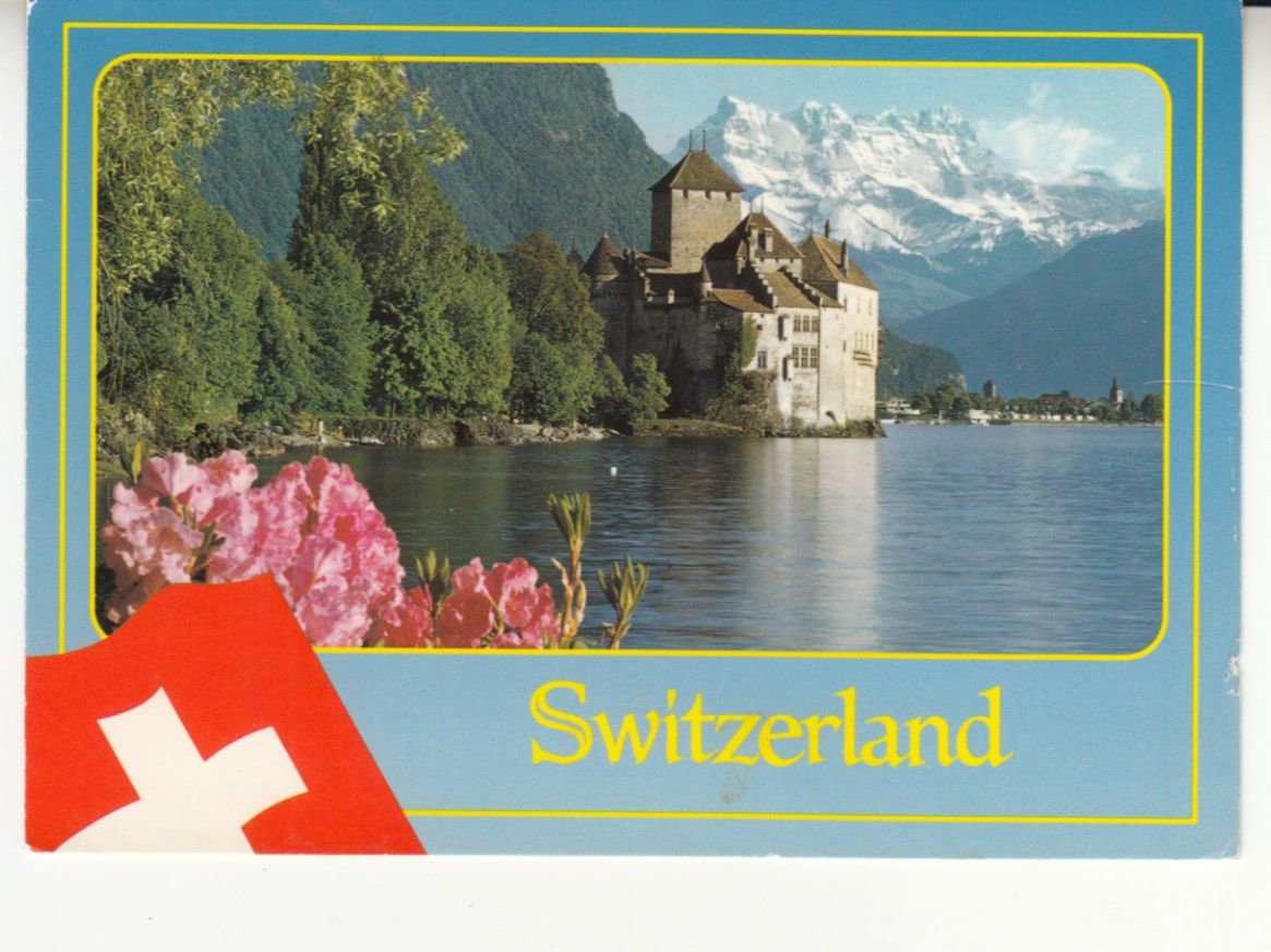 Cartoline postali: Chillon ca. 1986 – Usato da Bürglen TG venduto da StampGraf