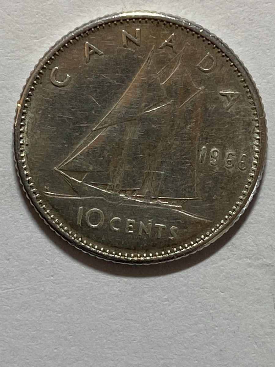 Tutti le monete: Canada - 10 cents - 1966 - AG  – Usato da Payerne venduto da Mike1682