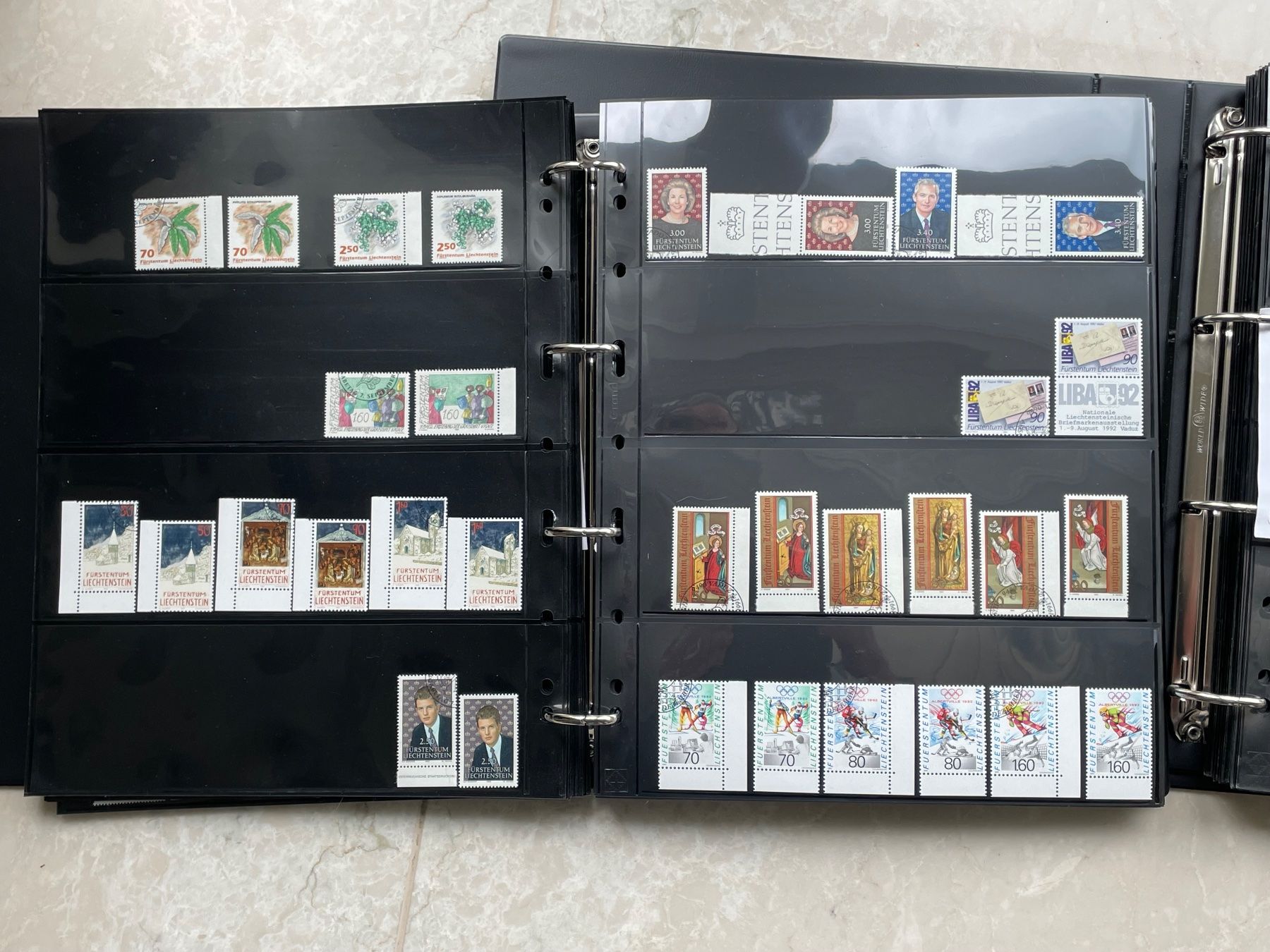 Tutti i francobolli: Briefmarken Liechtenstein – Nuovo (secondo la descrizione) da Dübendorf venduto da akyildiza 5