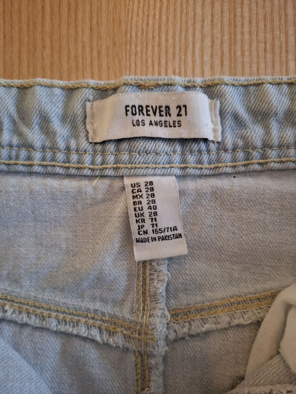 Röcke: Y2K Jeansrock hellblau distressed Minirock, Sommer – Gebraucht aus Mollis von Fr.Dieti 2