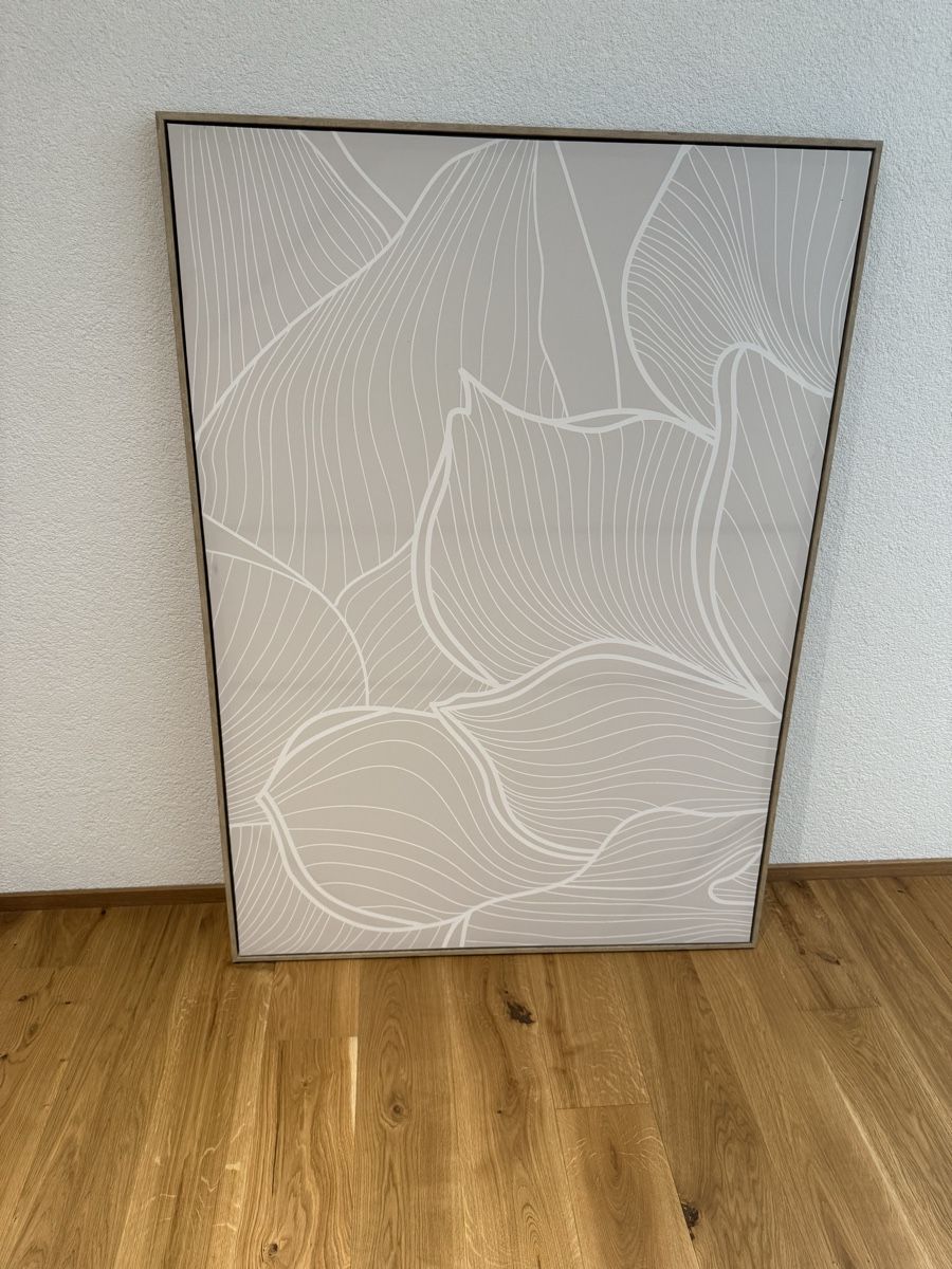 Foto & Immagini: Moderne Wanddeko: Elegantes Bild mit Rahmen – Usato da Klosters venduto da tin_k7qd