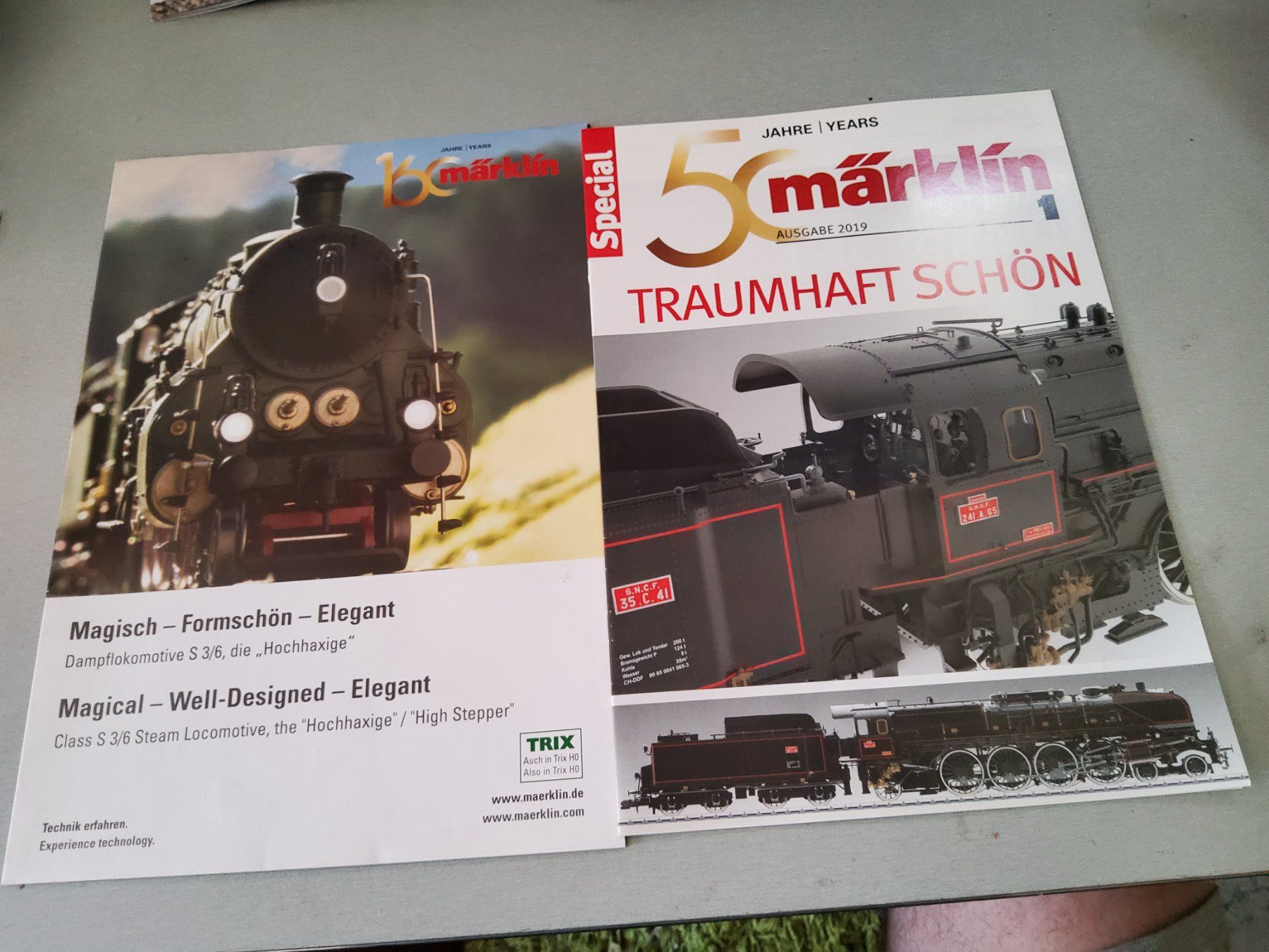 Märklin Modellini di ferrovie: 7 Märklin Prospekte H0 – Usato da Grüningen venduto da VENOM59 1