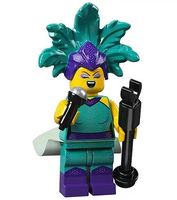 Lego 71029 - Nr12: Kabarett-Sängerin - Series 21 Minifigur