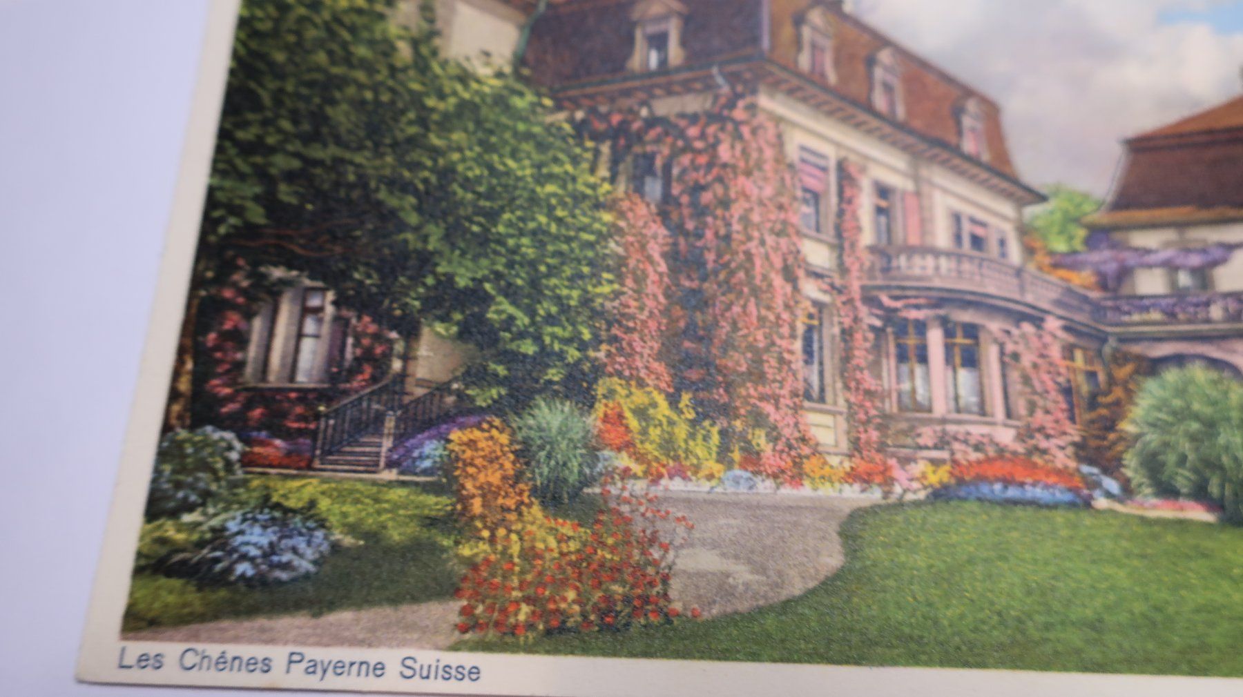 Ansichtskarten: Les Chênes Payerne Suisse – Gebraucht aus Cormoret von Pascalll2001 2