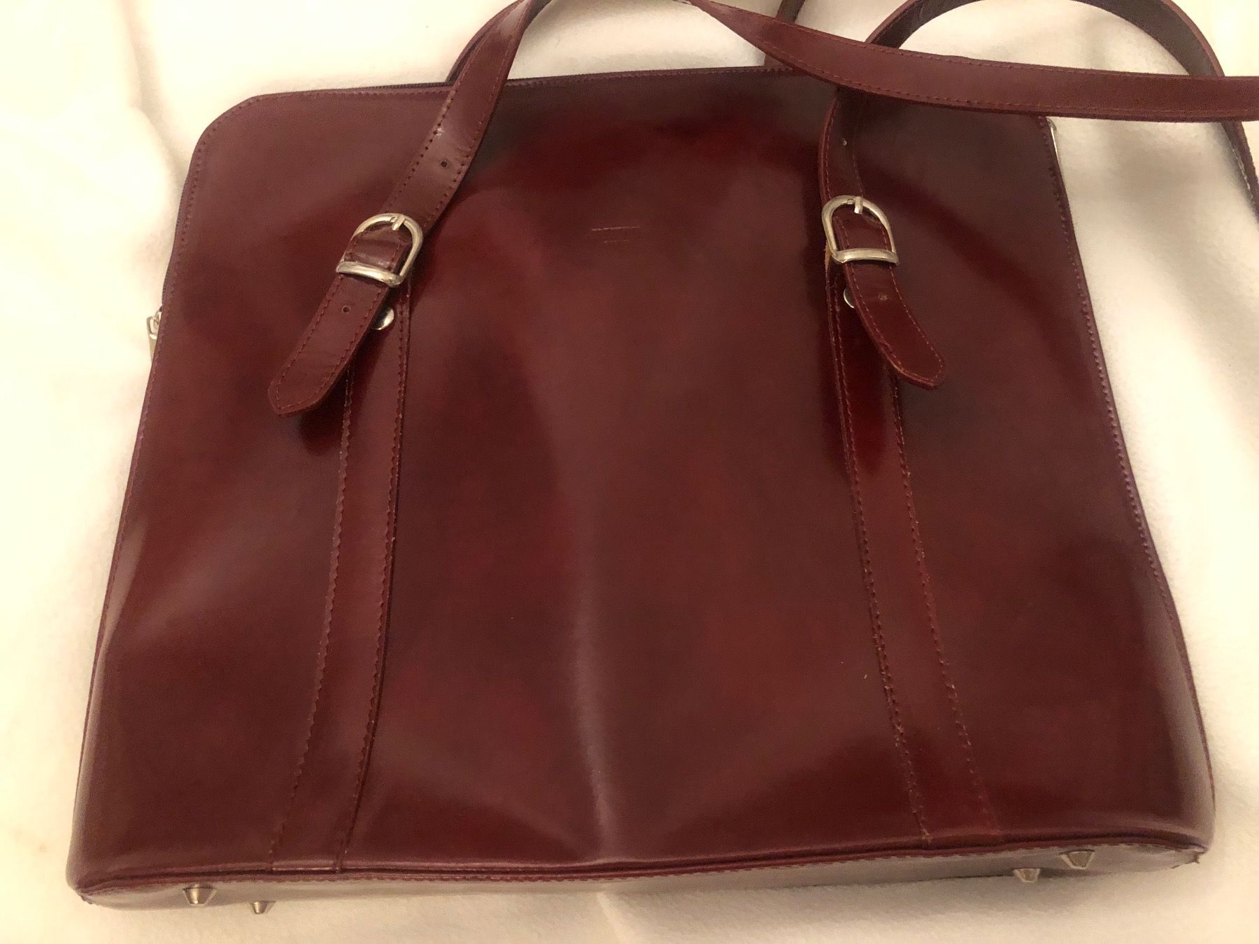 Taschen für Damen: Pitti Ledertasche aus Florenz – Gebraucht aus Basel von sch_9g6x 1