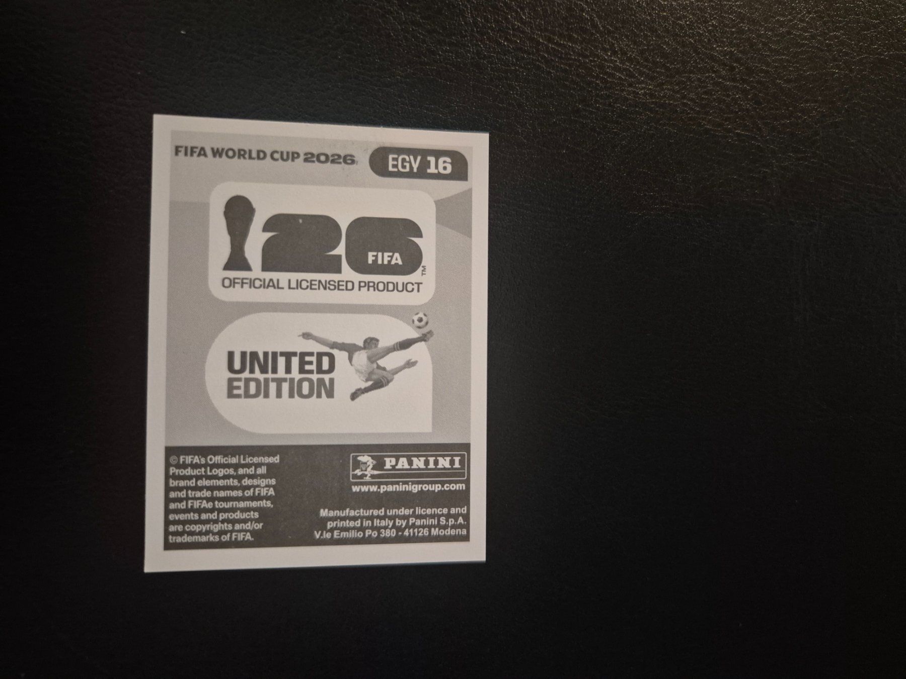 Panini Cartes à collectionner: Panini WM 26 EGY 16 – Neuf (Voir description) à Rorschacherberg par AJ3108 1