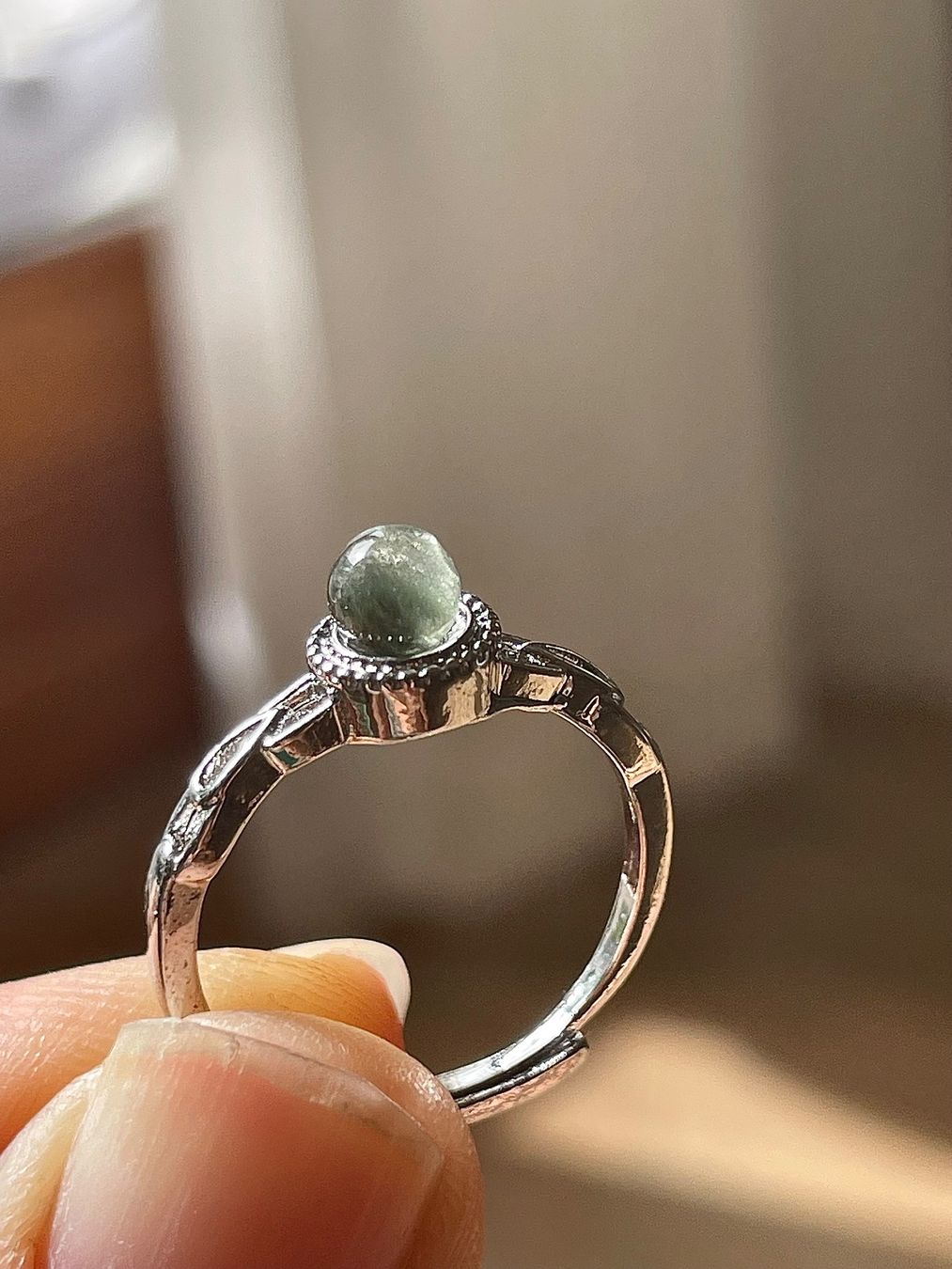 Bagues: 100 % echter Phantom-Quarz- Edelsteinring – Neuf avec emballage d'origine à Schiers par sisikristall 1